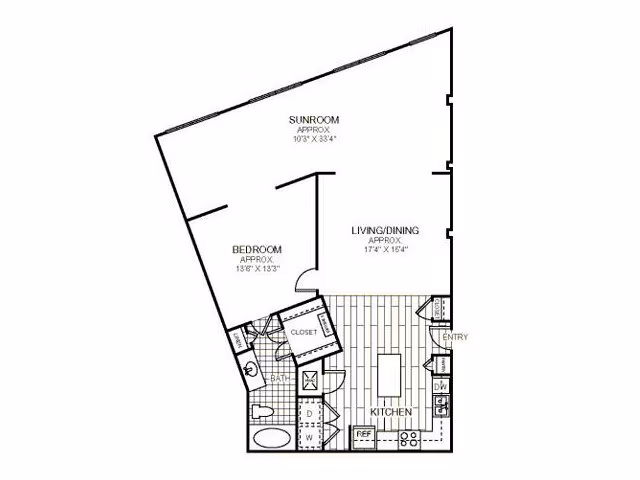 Unit 2303 2303 floor plan